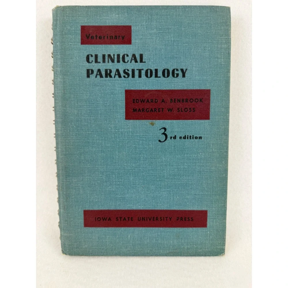 Veterinary Clinical Parasitology 3rd Ed Benbrook Sloss 1962 Iowa State Press